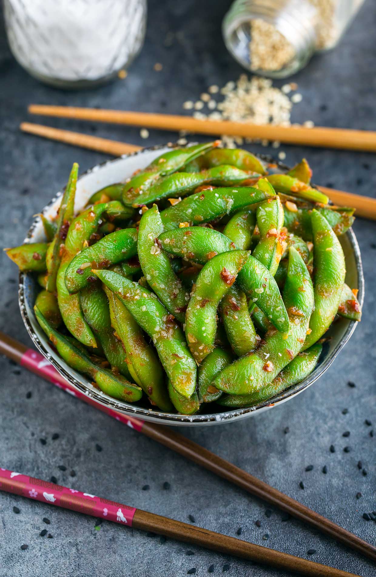 Spicy Edamame